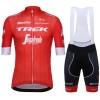 Tenue Cycliste et Cuissard à Bretelles Femme 2018 Trek-Segafredo  N001